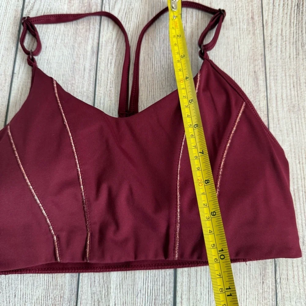 NIKE Dri-Fit Sports Bras Set Small Black Burgundy